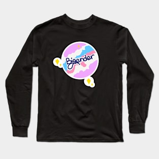 Pride Planet - Bigender Long Sleeve T-Shirt